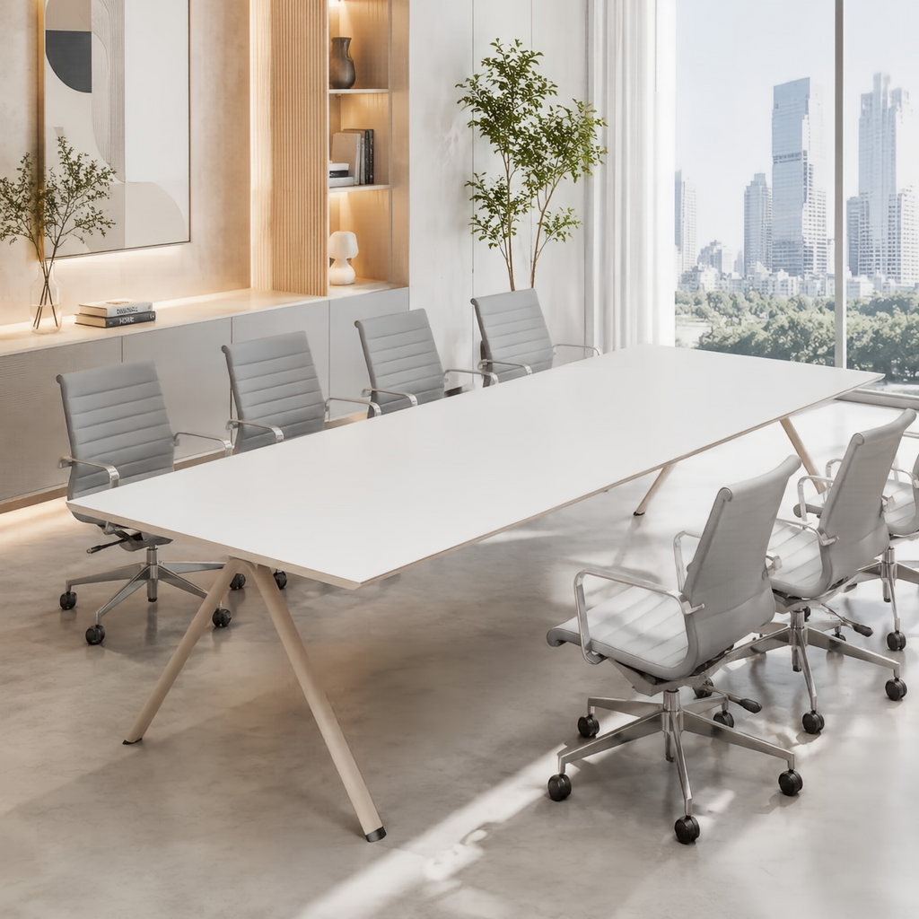 Minimalist Executive Meeting Table for Boardrooms