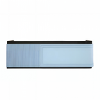 Designer Reception Desk with Panelled Curved Front