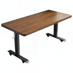 Adjustable Workstation Desk with Rounded Edges