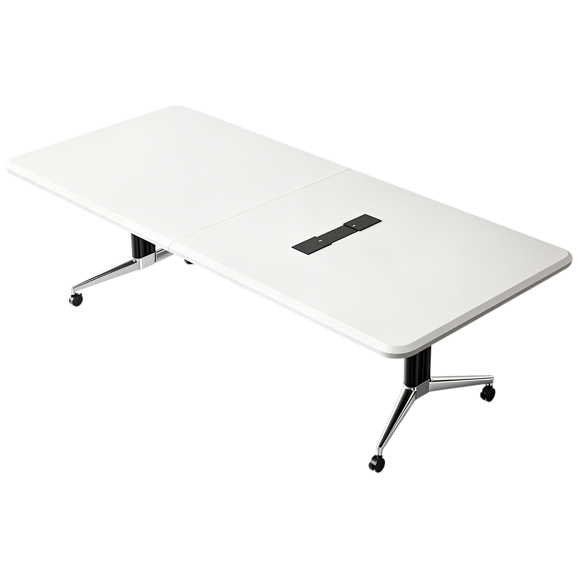 Mobile Boardroom Table with Integrated Power