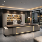 Minimalist Executive Desk for Professional Spaces