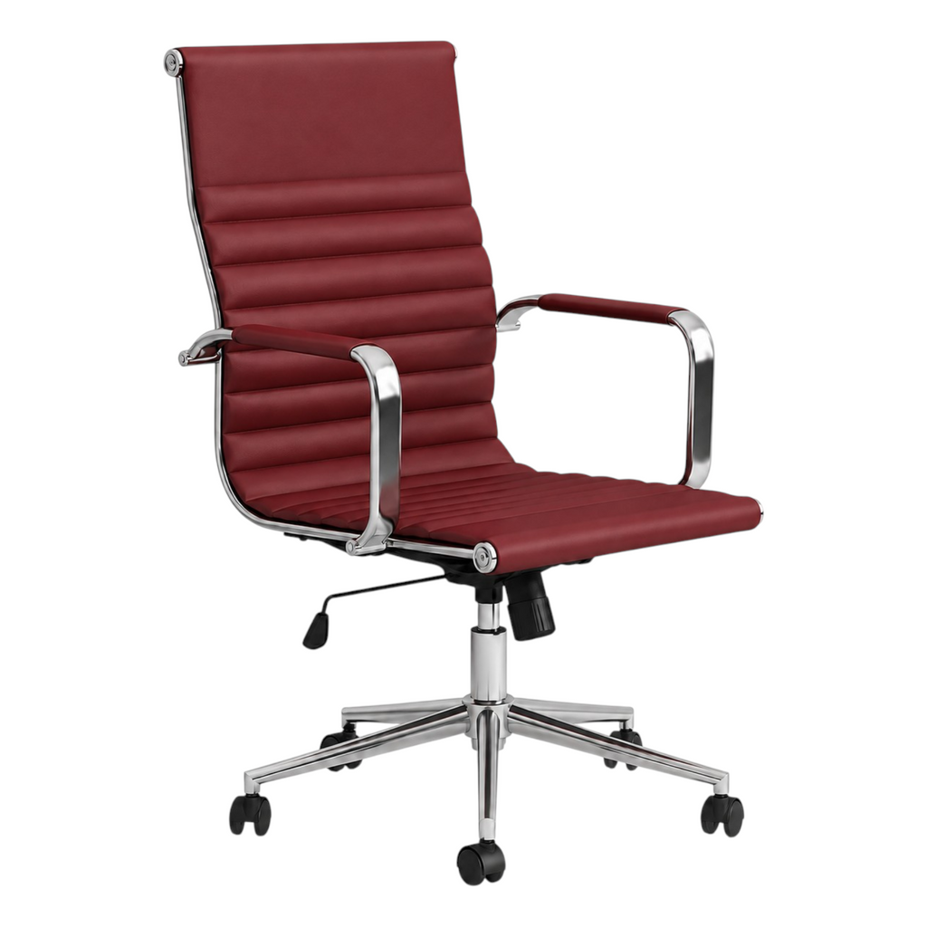 Ergonomic Leather Executive Chair with Tilt Function