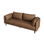 Sleek Modern Office Sofa Minimalist Reception Area Couch Executive Guest Waiting Room Seating