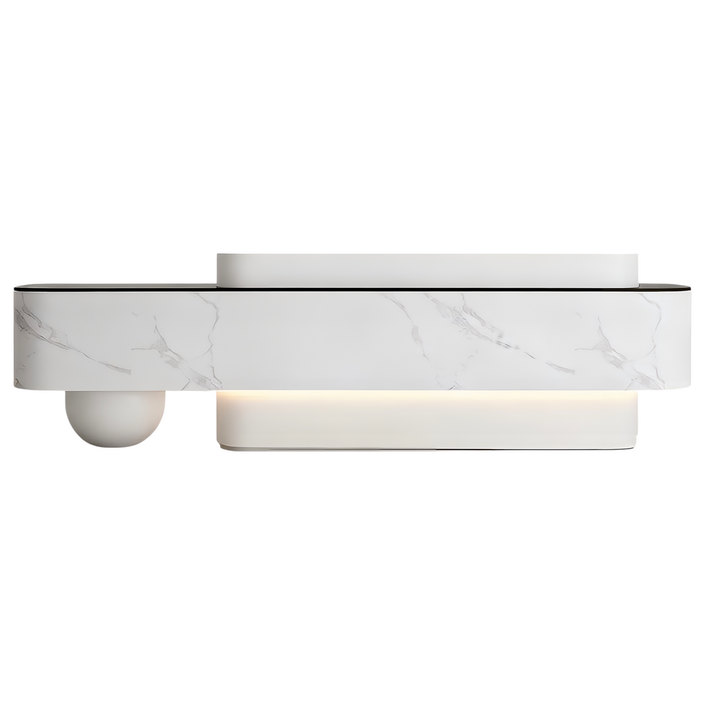 Premium Front Counter with Rounded Edge Design