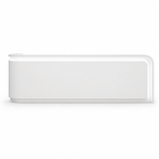 Aura Modern Curved Reception Counter with LED Ambient Lighting