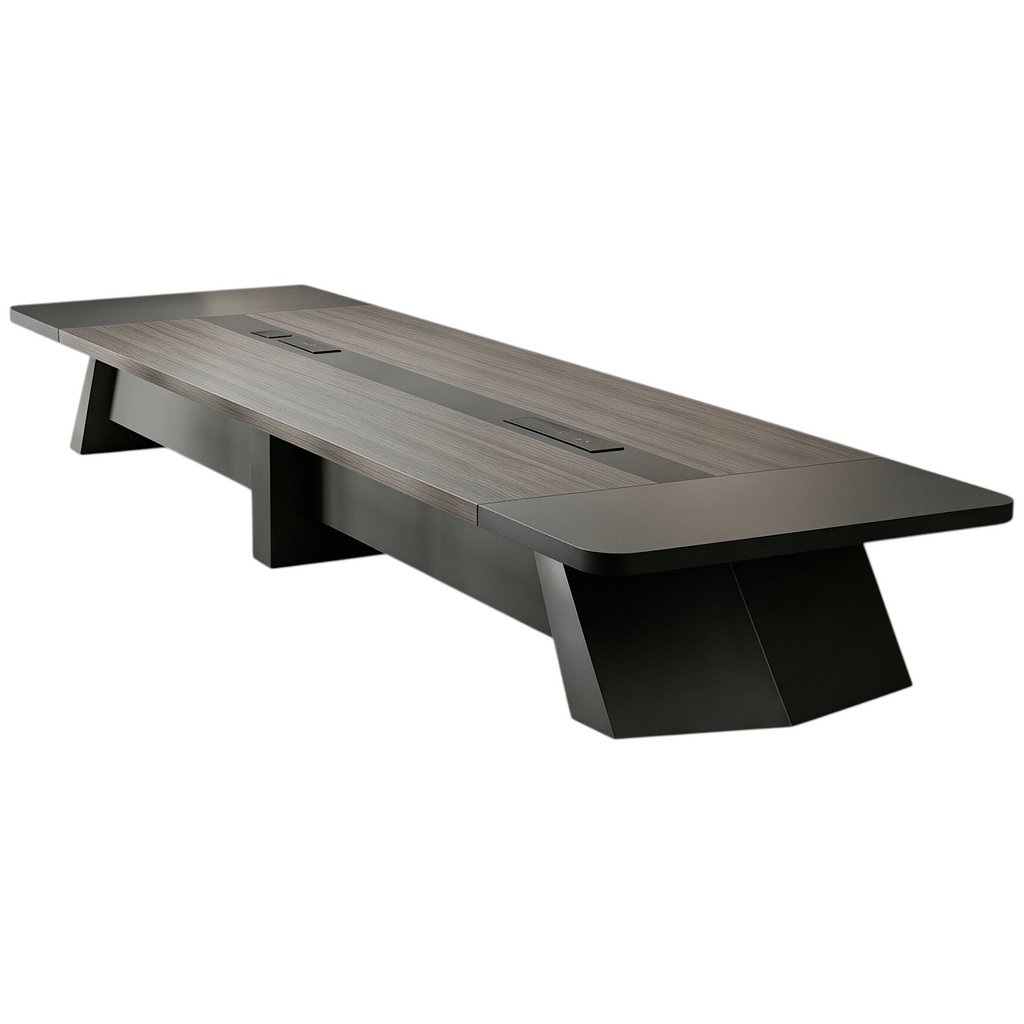 Executive Conference Table with Architectural Design