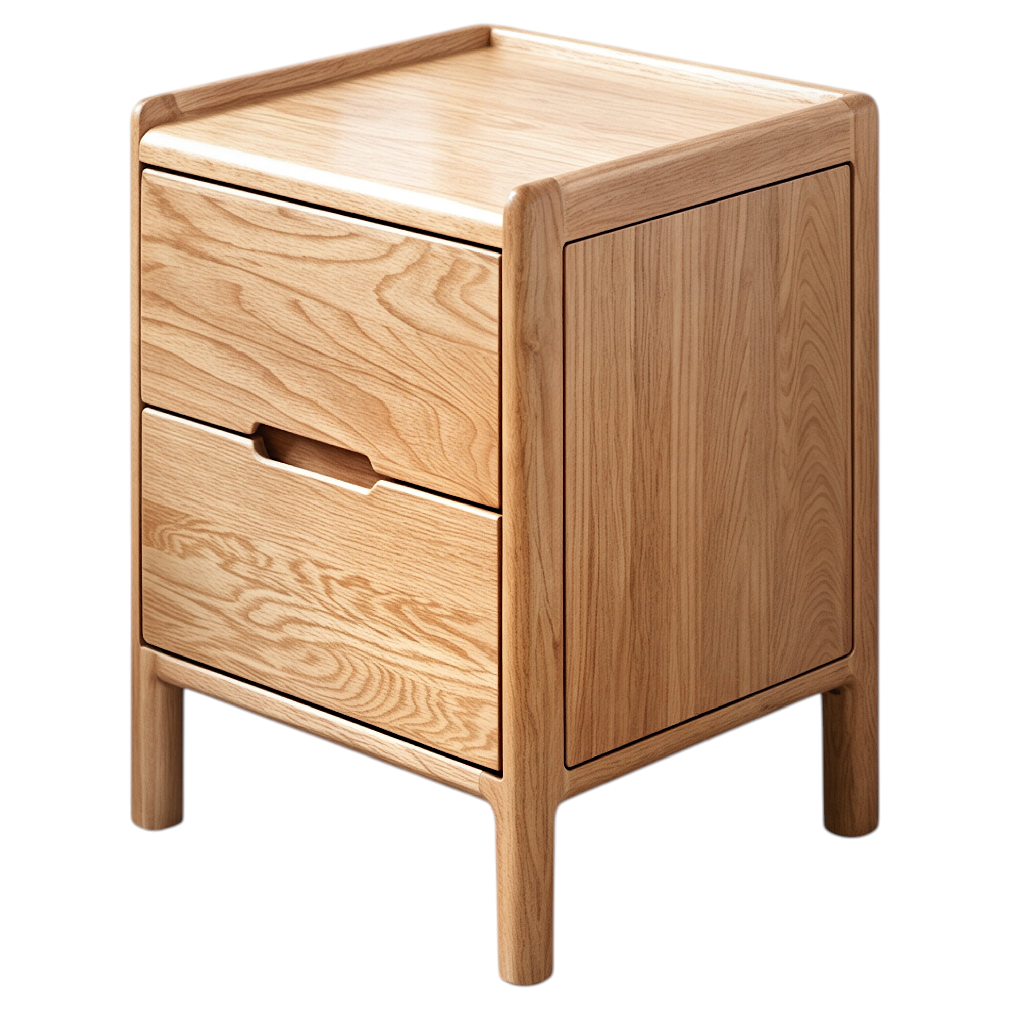 Minimalist Timber Bedside Table Series with Drawers for Everyday Bedroom Storage
