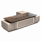 Minimalist Executive Desk for Professional Spaces