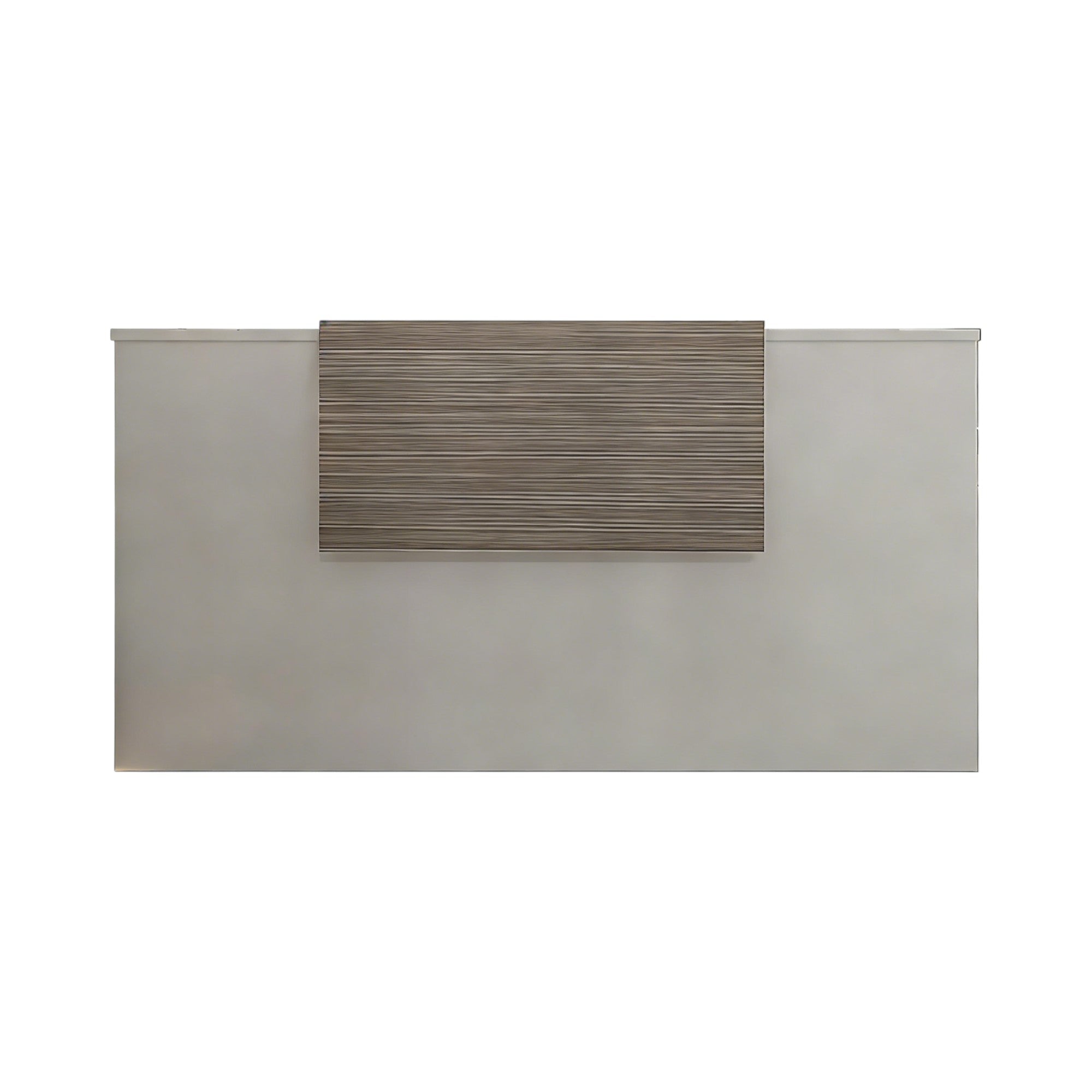 Contemporary Wood Reception Counter for Business Interiors