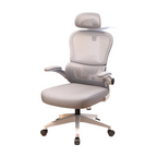 Ergonomic High-Back Mesh Office Chair with 4D Lumbar Support and Premium Latex Cushion