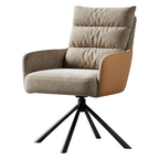 Ergonomic 360° Swivel Office Chair with Layered Support