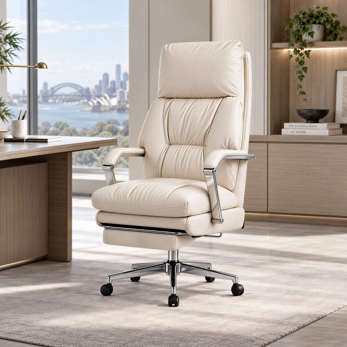 Premium Executive Office Chair with Reclining Comfort & Custom Options
