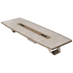 Premium Boardroom Table with Integrated Power Outlets and Sturdy U-Shaped Base