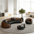 Designer Curved Modular Living Room Sofa