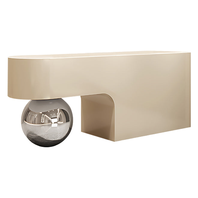 Commercial Reception Desk with Curved Side Profile