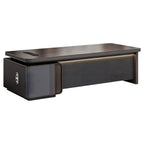 Urban Executive Desk with Statement Panel Front