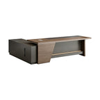 Modern Corporate Executive Desk Setup