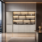 Prestige Illuminated Office Storage Wall