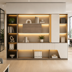 LED Storage Wall for Professional Offices