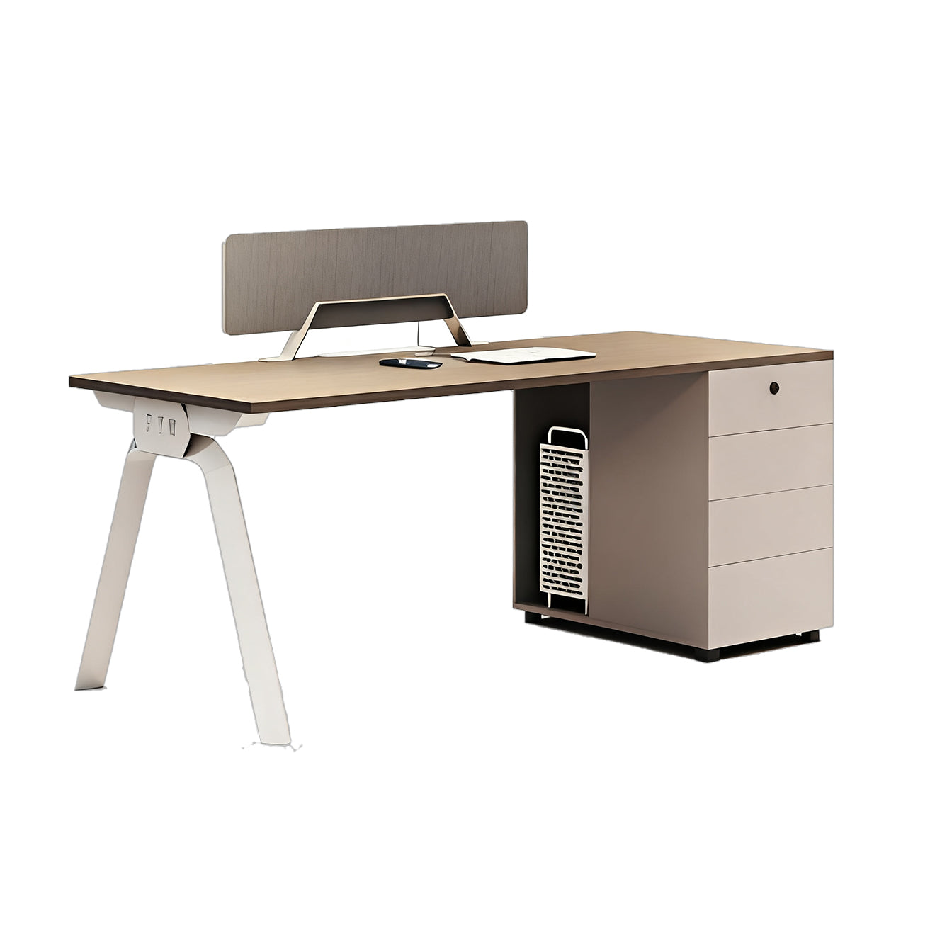 Open-Plan Workspace Modular Office Desk System