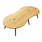Contemporary Curved Conference Table