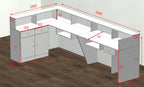 Custom Reception Counter & 70 cm LED Logo – AUD $2,700