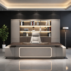 Minimalist Executive Desk for Professional Spaces