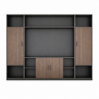Executive Office Filing Cabinet with LED Display Shelving