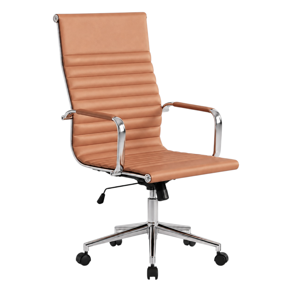 Ergonomic Leather Executive Chair with Tilt Function