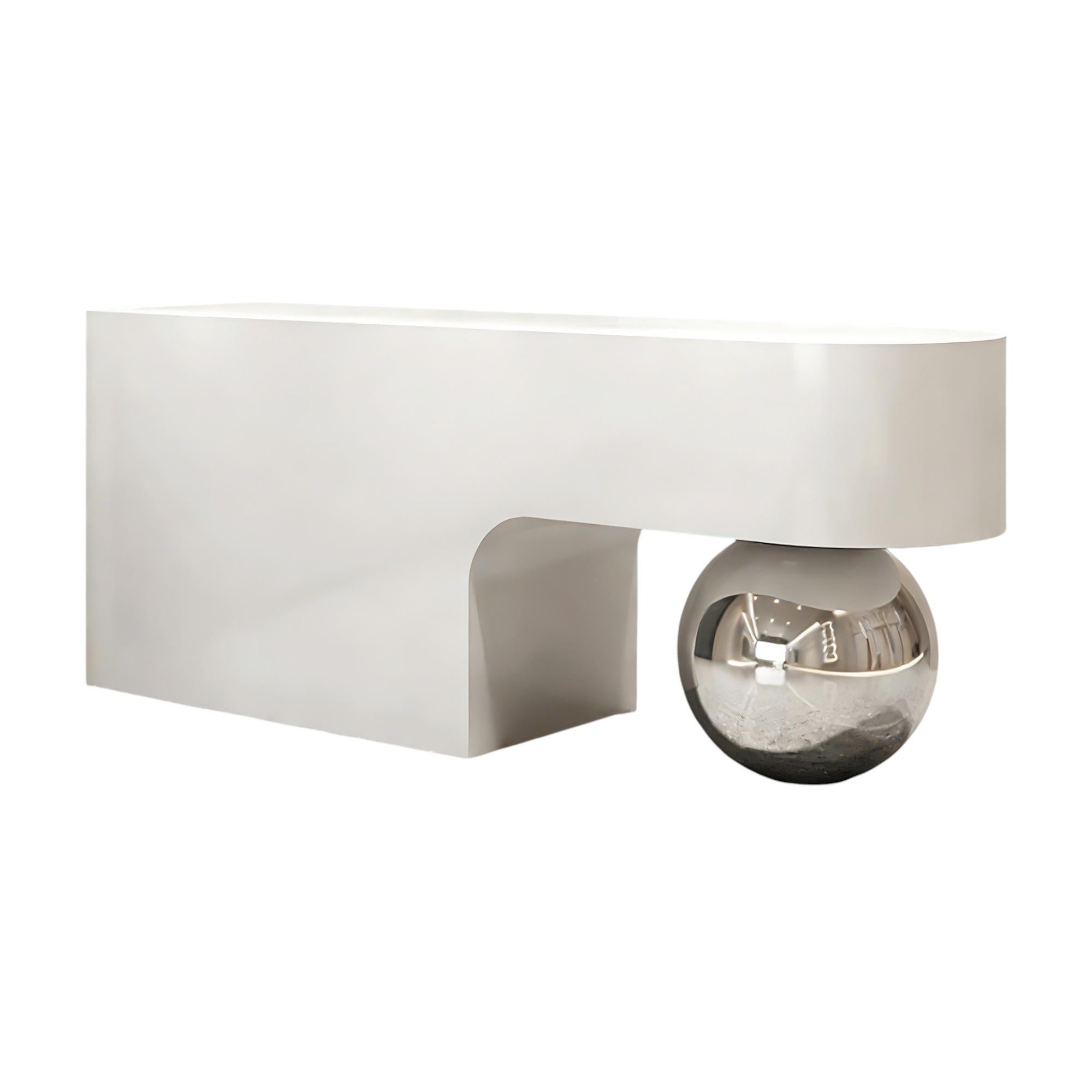 Commercial Reception Desk with Curved Side Profile