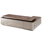 Designer Executive Desk with Feature Light and Storage