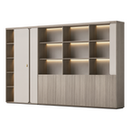 Executive Display Cabinet with Closed Storage