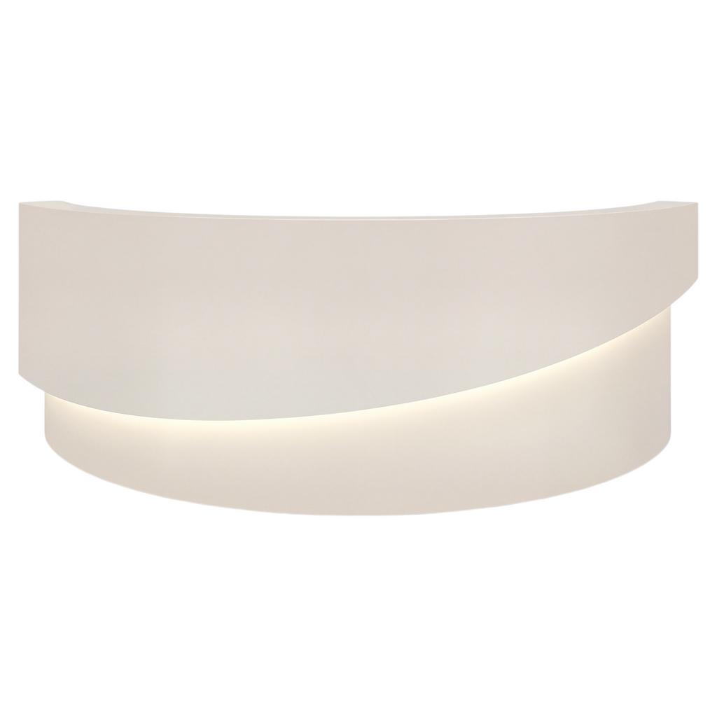 Lacquer Reception Counter with Ambient Lighting