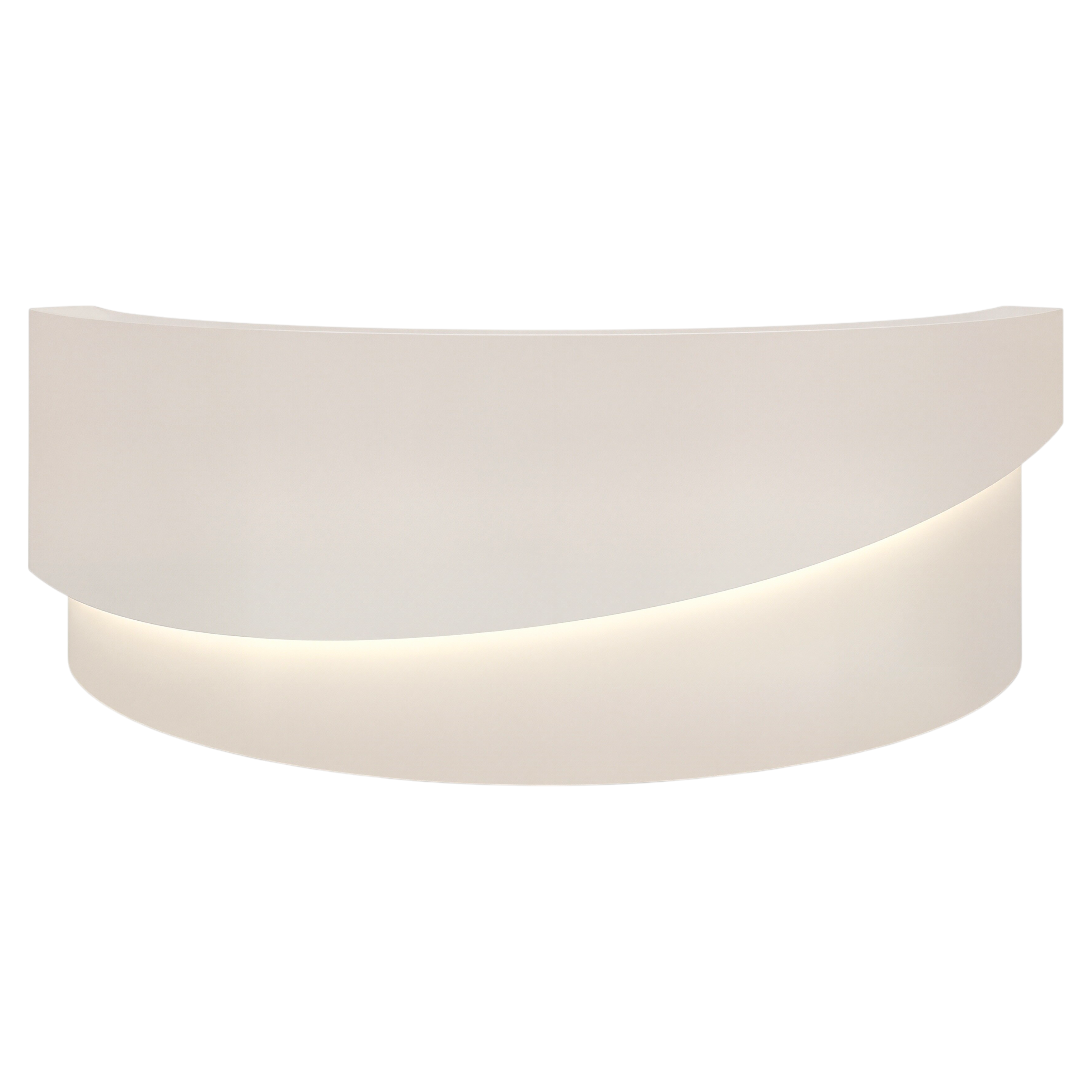 Lacquer Reception Counter with Ambient Lighting