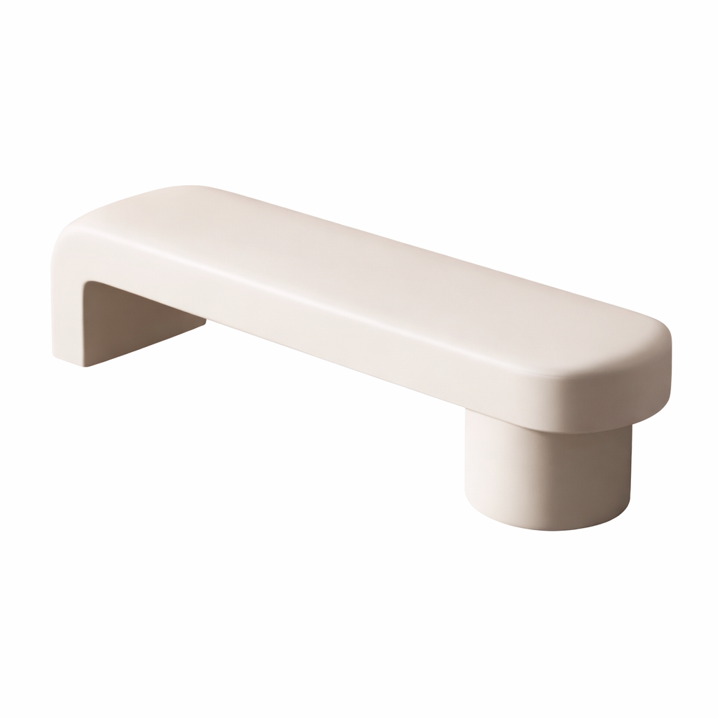 Designer Upholstered Bench for Boutique Interiors