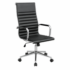 Ergonomic Leather Executive Chair with Tilt Function