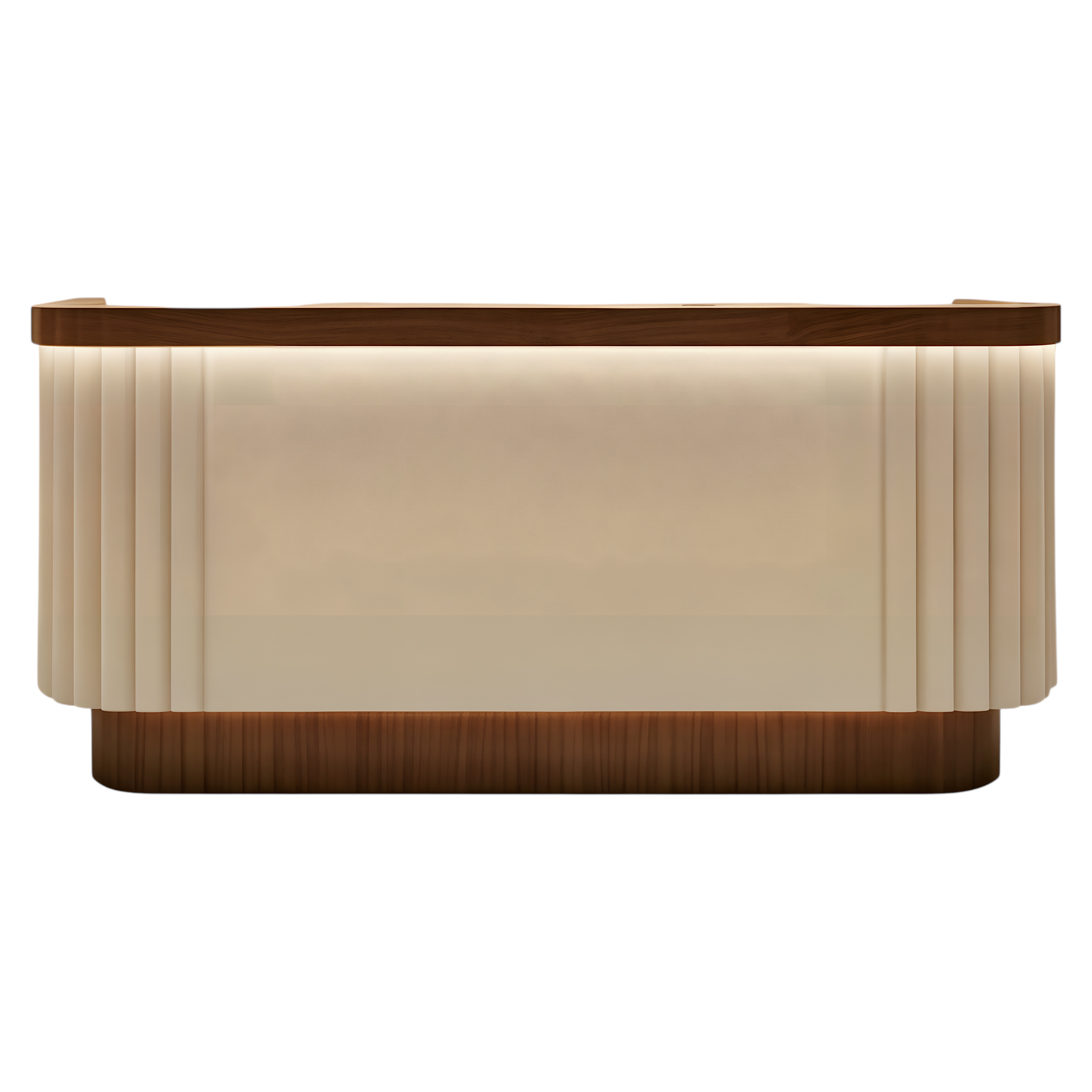 Boutique Reception Counter with LED Accent Lighting