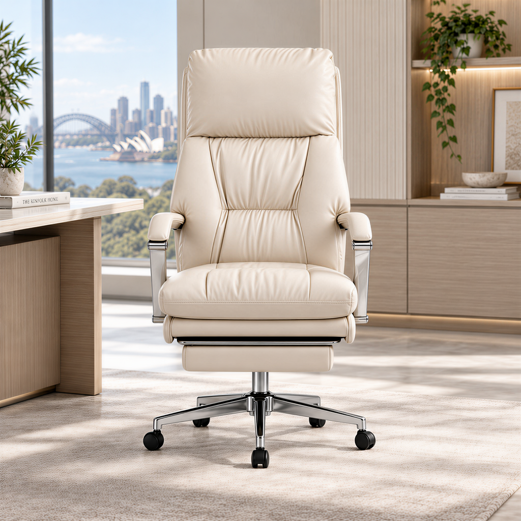 Premium Executive Office Chair with Reclining Comfort & Custom Options