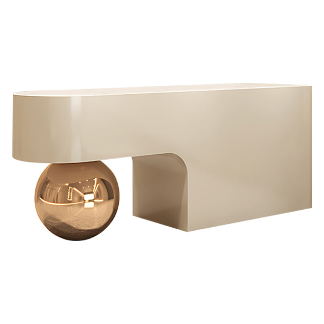 Commercial Reception Desk with Curved Side Profile