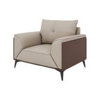 Modern Commercial Lounge Sofa Set with Timber-Style Panels and Clean Executive Lines