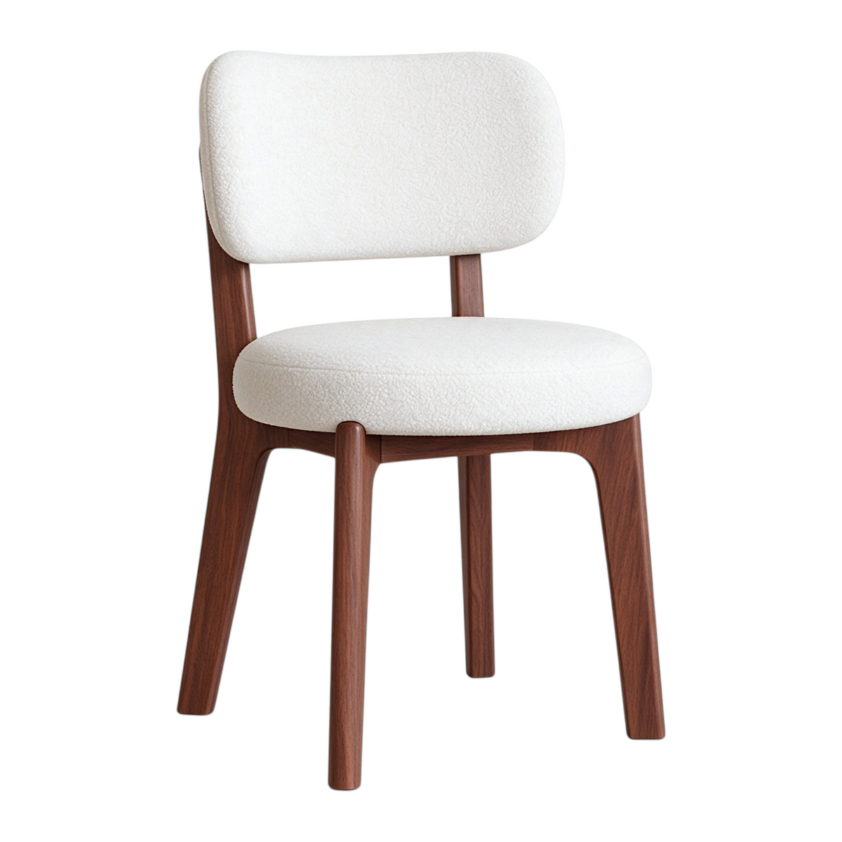 Modern Timber Dining Chair with Custom Upholstery Options