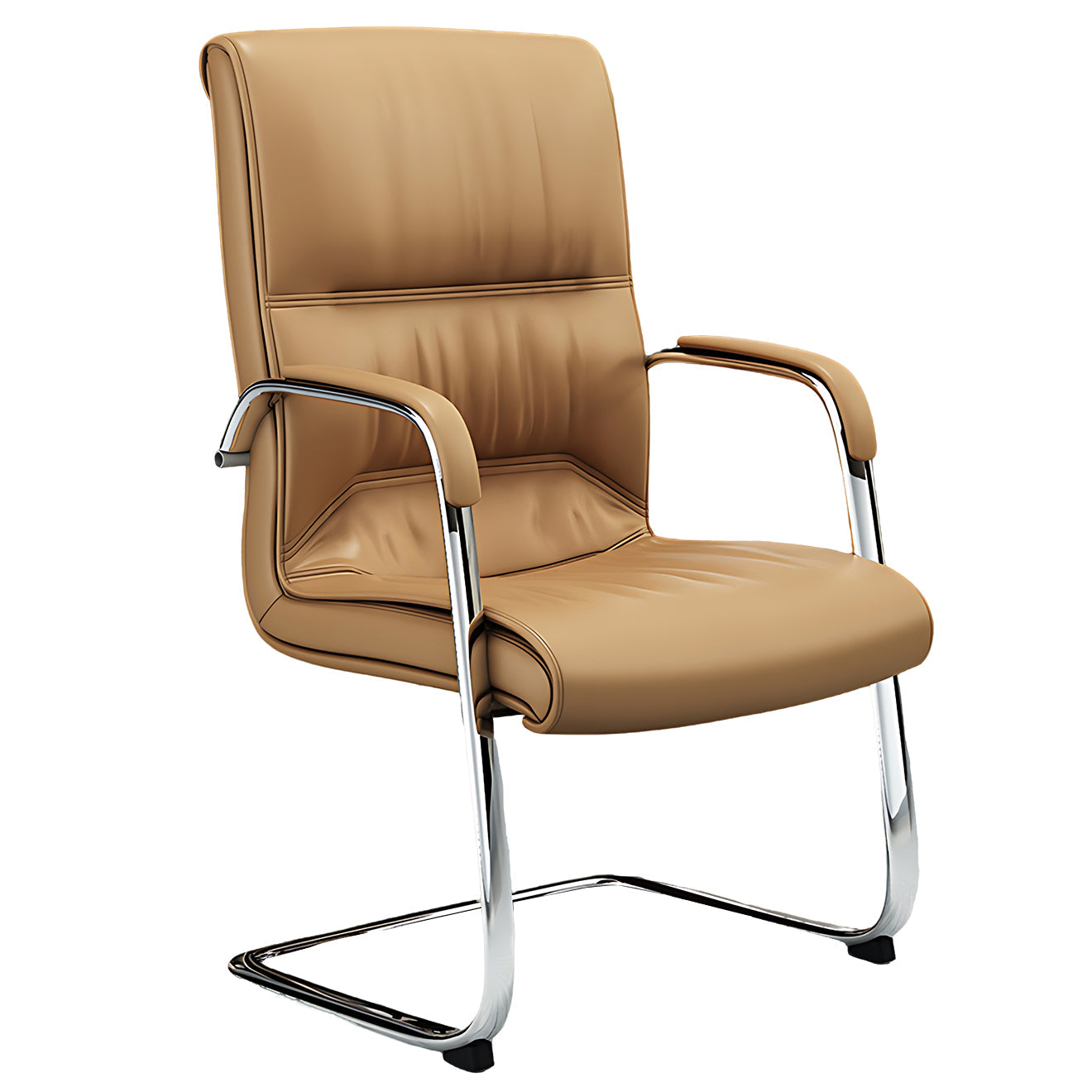 Contemporary Executive Chair with Stylish Chrome Frame and Premium Comfort