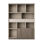 Executive Office Cabinet with Mixed Storage
