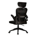 Supportive Office Chair with Padded Lumbar Cushion