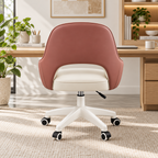 Contemporary Office Chair with Curved Back Custom Colours