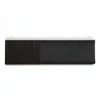 Designer Reception Desk with Panelled Curved Front