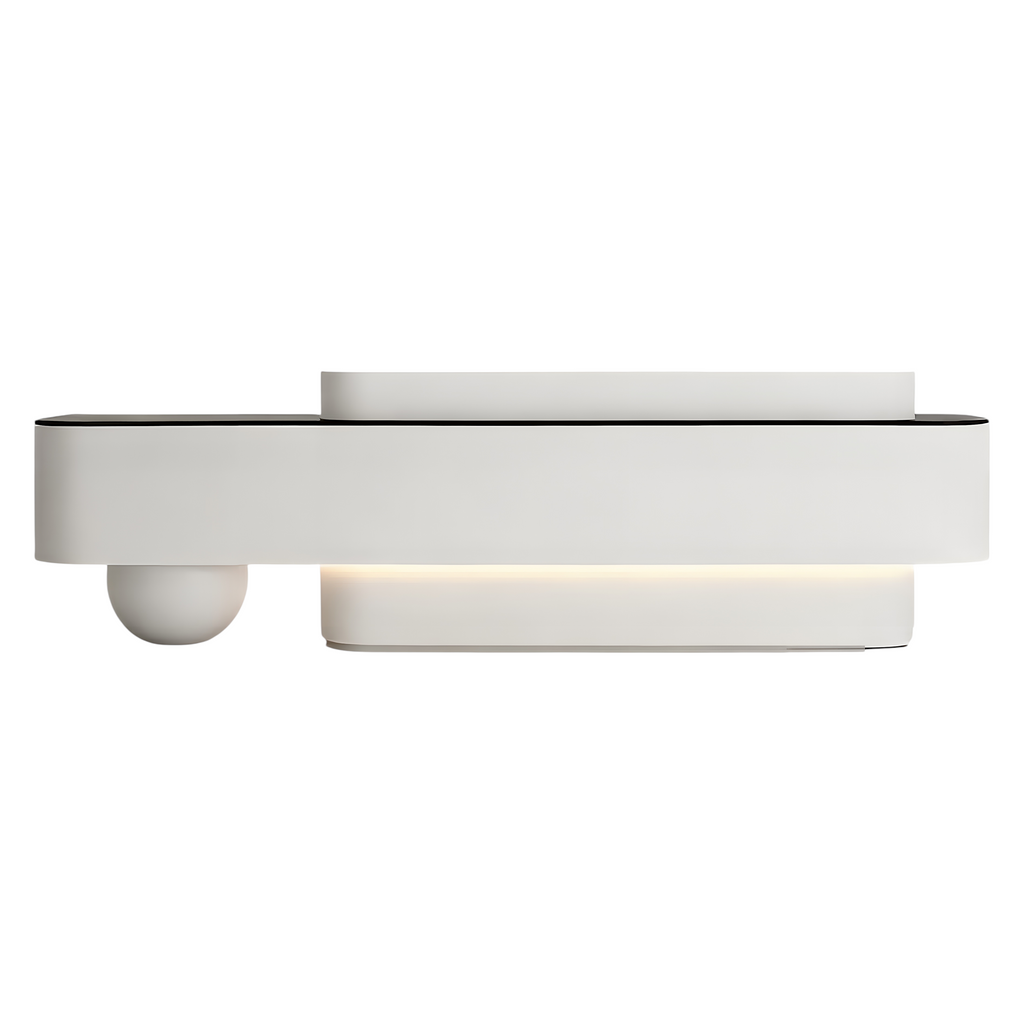 Premium Front Counter with Rounded Edge Design