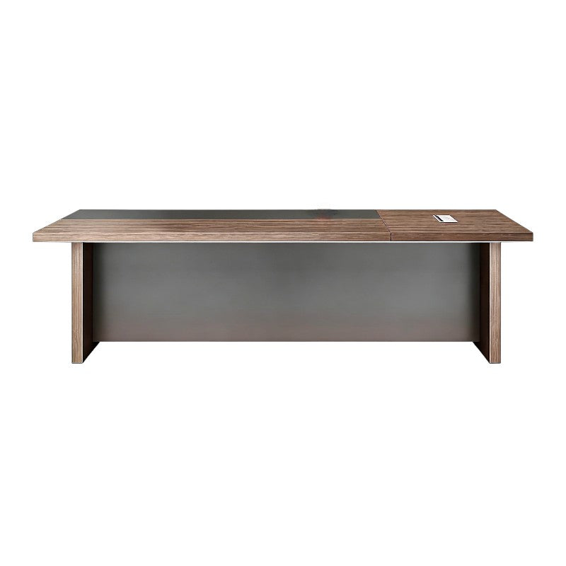 Modern Corporate Executive Desk Setup