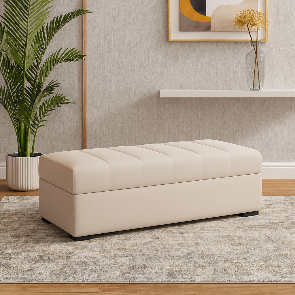 Padded Storage Bench for Bedroom