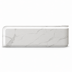 Aura Modern Curved Reception Counter with LED Ambient Lighting